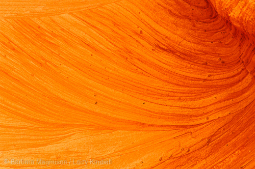 Sandstone swirls, Crack Canyon, San Rafael Swell, Utah